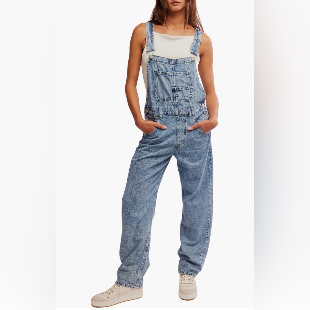 Free People We The Free Ziggy Denim Overalls